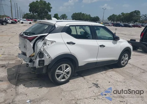 2022 Nissan Kicks S Xtronic Cvt z USA, uszkodzony, nr VIN 3N1CP5BV1NL519098